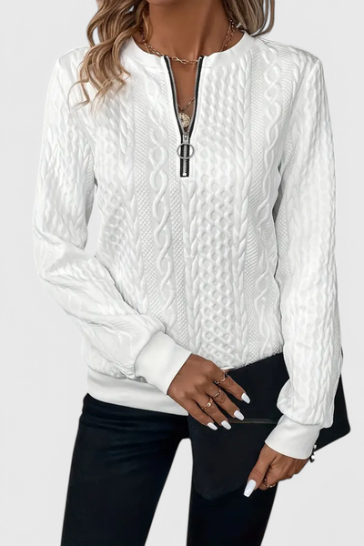 Zoey™ | Jersey Cremallera Suave