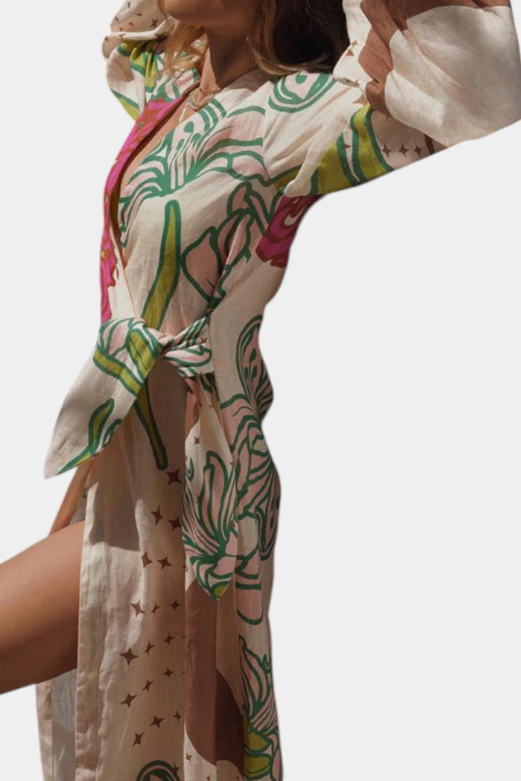 Fana™ | Vestido Cruzado Floral