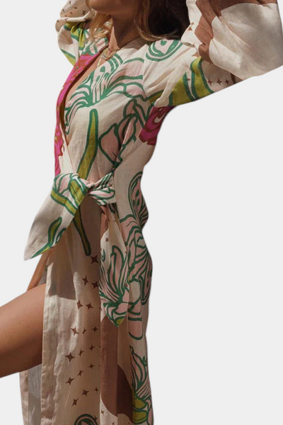 Fana™ | Vestido Cruzado Floral