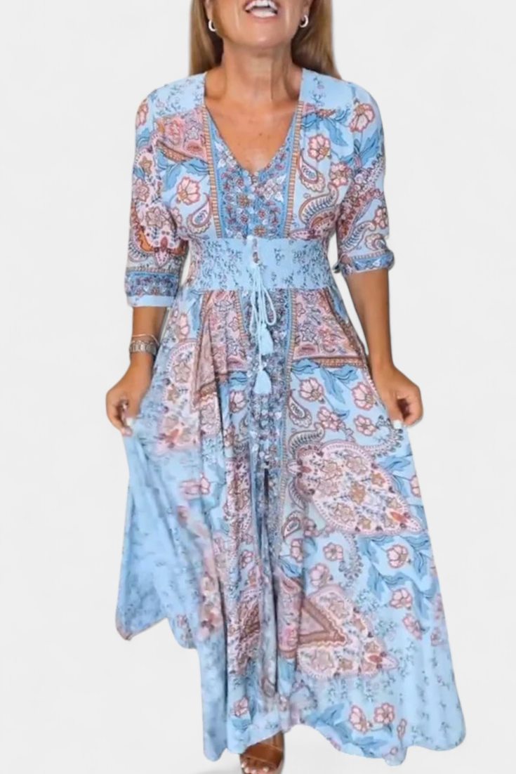 Dunya™ | Vestido Escote V