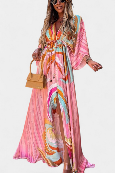 Joelle™ | Vestido Arcoíris