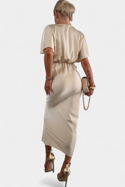 Emryn™ | Vestido Nudo Cruzado
