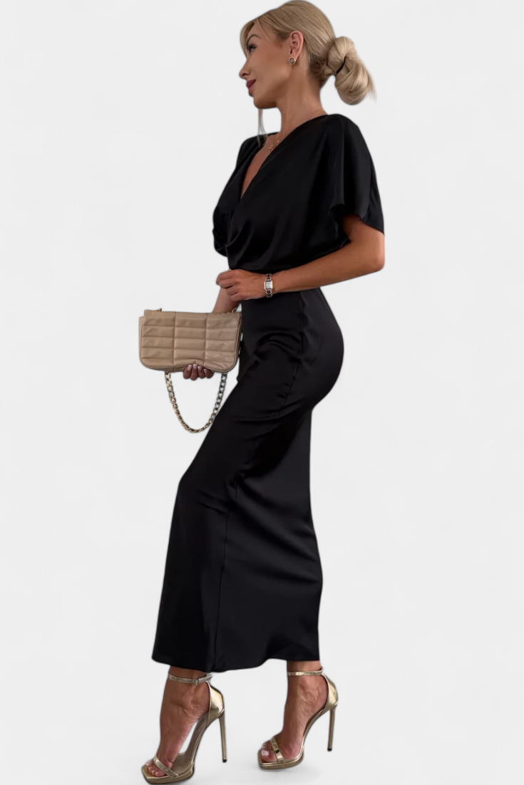Emryn™ | Vestido Nudo Cruzado