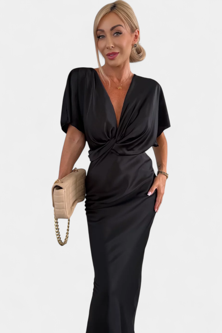 Emryn™ | Vestido Nudo Cruzado