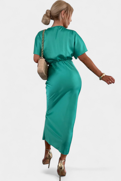Emryn™ | Vestido Nudo Cruzado