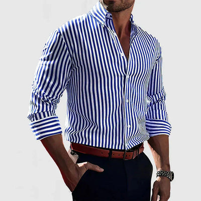Leo™ | Camisa Confidence Rayas