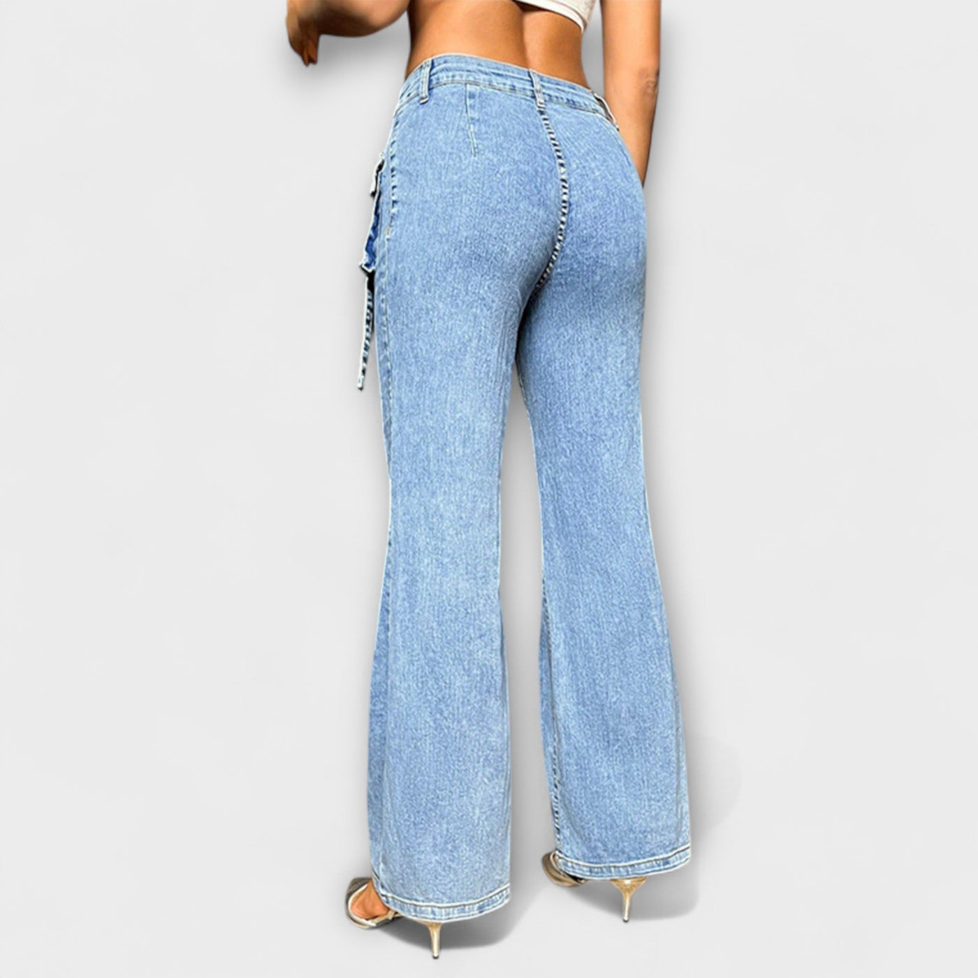 Rebecca™ | Cintura Alta Jeans