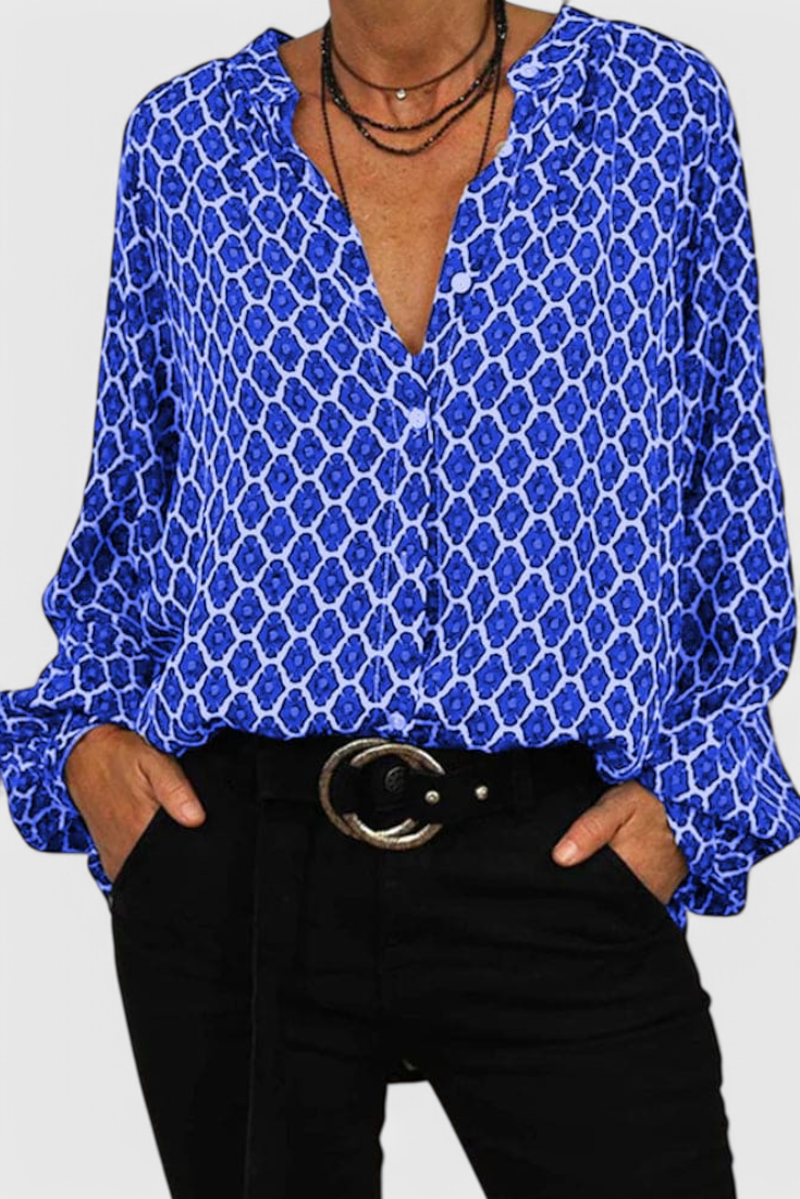 Jemima™ | Blusa Geométrica