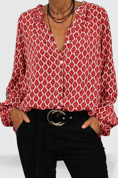 Jemima™ | Blusa Geométrica