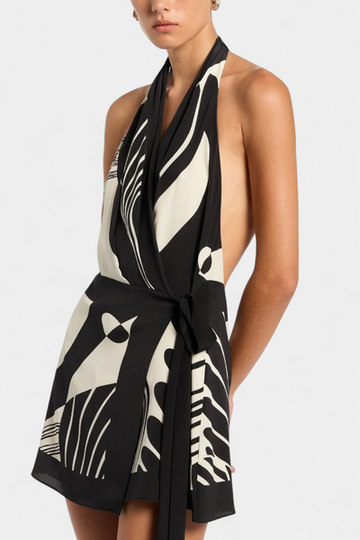 Fae™ | Vestido Corto Abstracto